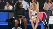 Serena Williamsová se od srdce zasmála s Češkou Petrou Kvitovou