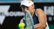 Česká tenistka Barbora Krejčíková během zápasu druhého kola Australian Open proti Číňance Wang Si-jü, kterou porazila 6:2, 6:3