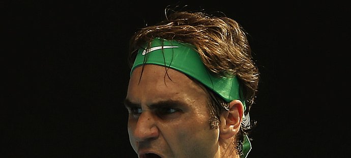 I elegán Roger Federer se nebojí ukázat emoce