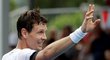 Český tenista Tomáš Berdych po výhře ve druhém kole Australian Open