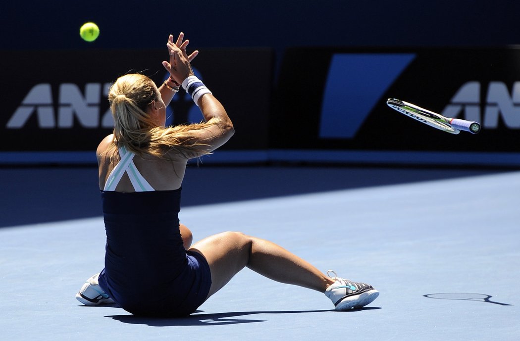 Cibulková děkuje fanouškům za podporu ve čtvrtfinále Australian Open proti Halepové