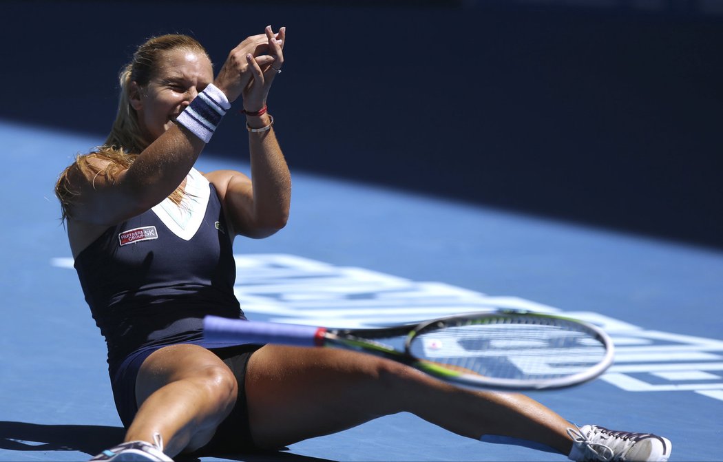 Štastná Cibulková to dokázala! Slovenská tenistka se raduje po postupu do semifinále Australian Open