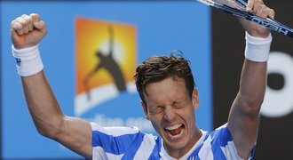 Fantazie! Berdych zdolal Ferrera, v Melbourne si zahraje SEMIFINÁLE!