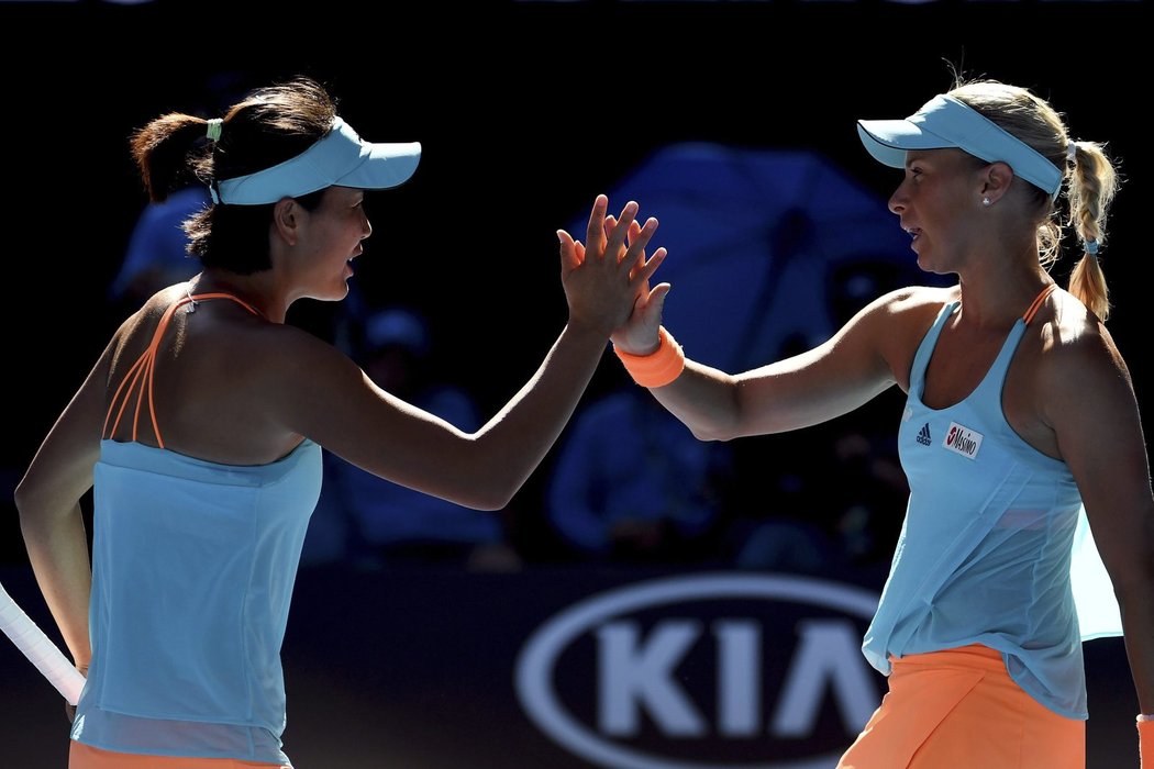 Andrea Hlaváčková s Pcheng Šuaj hrála na Australian Open. Ani ona příliš nevěří tomu, že je její bývalá parťačka v pořádku.