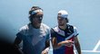 Tomáš Macháč v semifinále Australian Open 2024 s Číňanem Čang Č&#39;-čenem