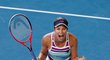 Nenasazená Danielle Collinsová se raduje z postupu do semifinále Australian Open