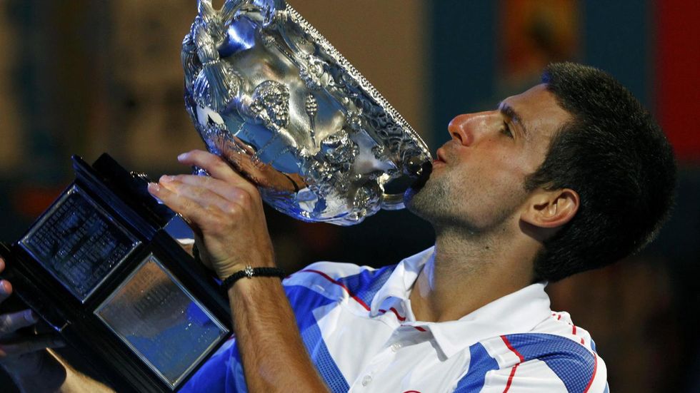 Nechci zůstat jen u dvou titulů, sebevědomě tvrdí Djokovič po výhře na Australian Open