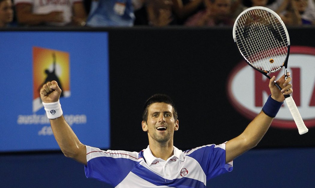 Druhý grandslam! Novak Djokovič vyhrál podruhé v kariéře Australian Open