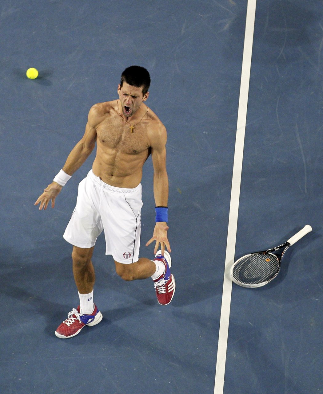 Djokovič slaví svůj třetí titul na Australian Open