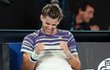 Dominic Thiem po výhře nad Rafaelem Nadalem