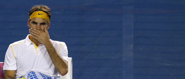 Roger Federer se na postup do druhého kola Australian Open hodně nadřel Roger Federer se na postup do druhého kola Australian Open hodně nadřel