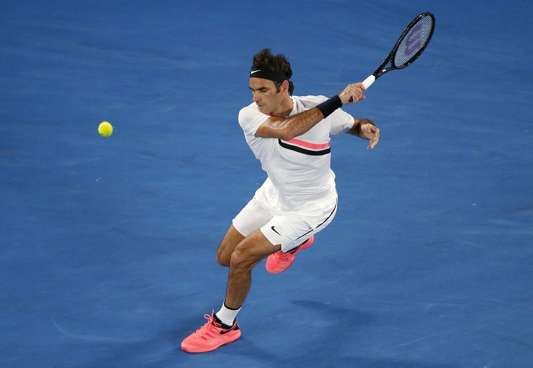 Roger Federer nedal svému soupeři šanci