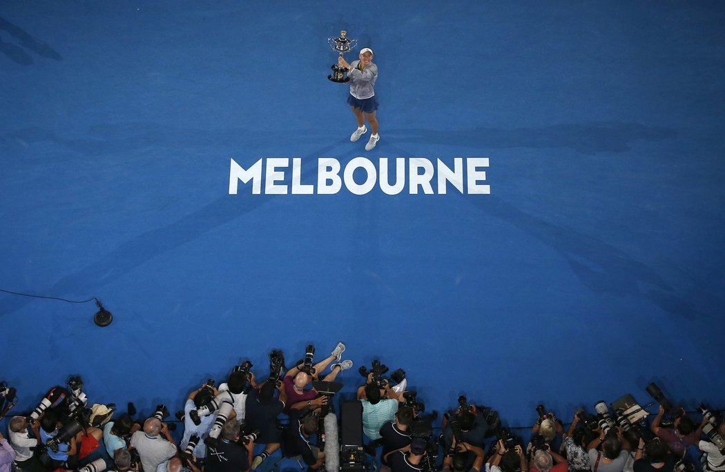 Šampionka Australian Open Caroline Wozniacká