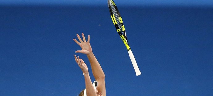 Caroline Wozniacká v euforii po triumfu na Australian Open