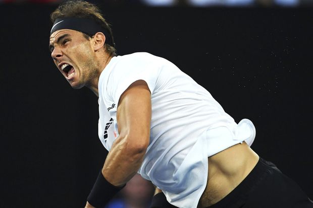 Rafael Nadal vedl, úvodní set ale nakonec prohrál Rafael Nadal vedl, úvodní set ale nakonec prohrál
