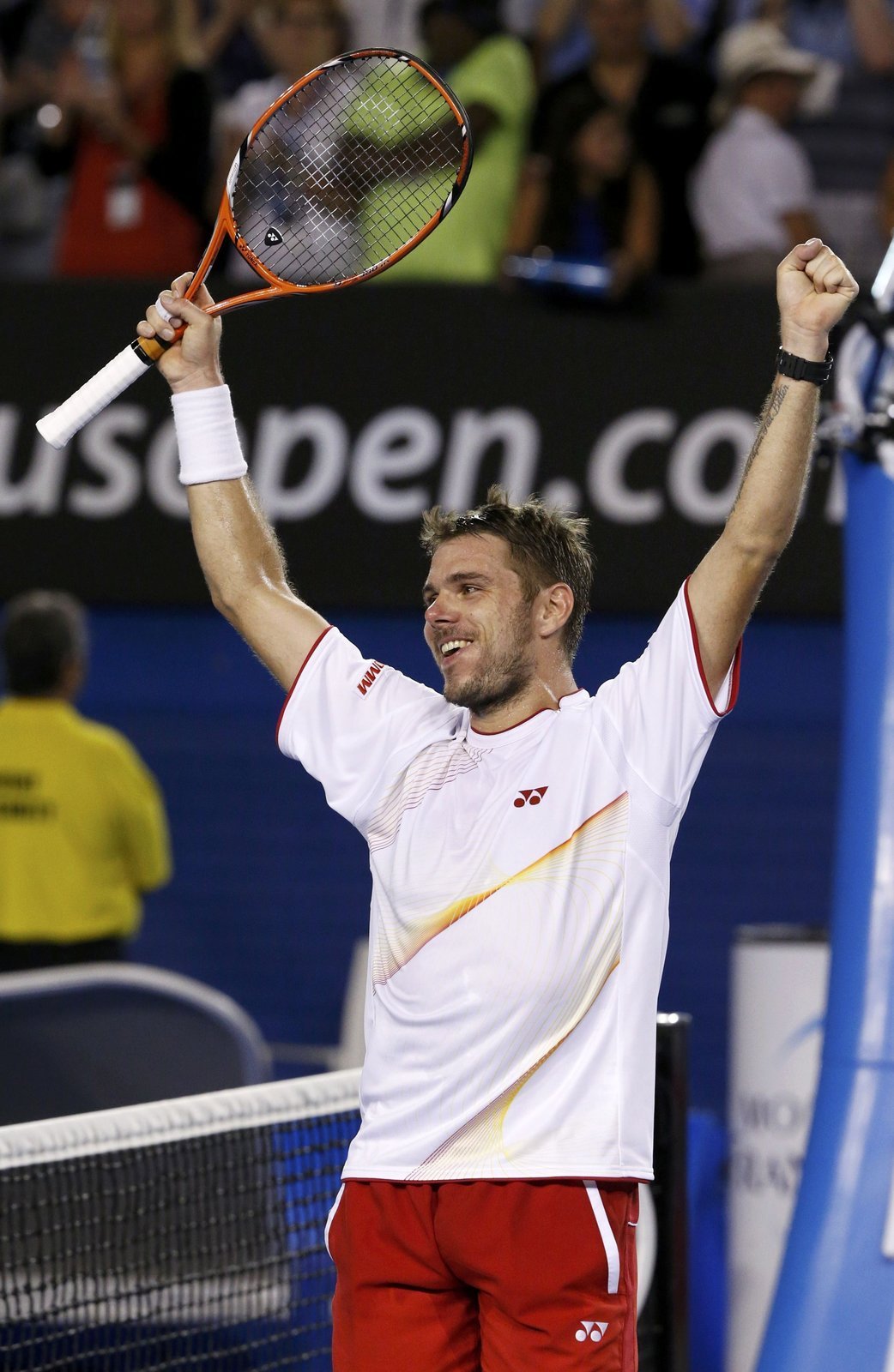 Wawrinka po finálové výhře nad Nadalem v Melbourne