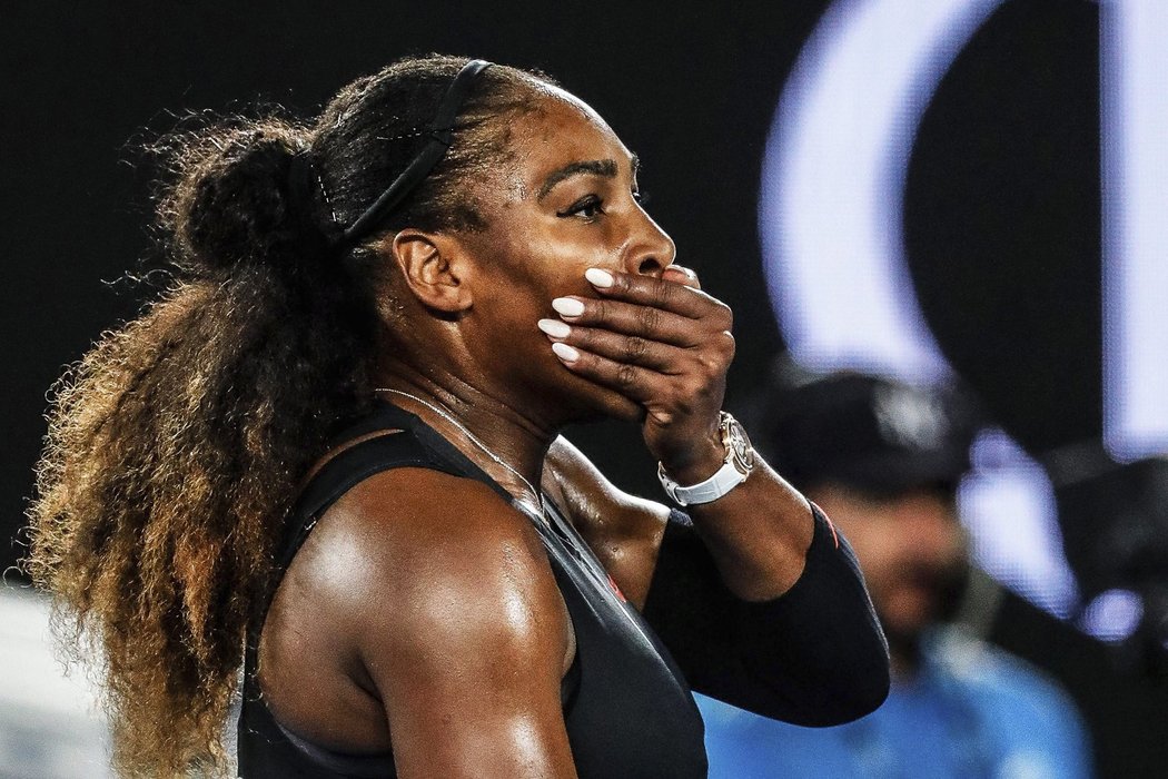 Serena byl po vítězství dojatá