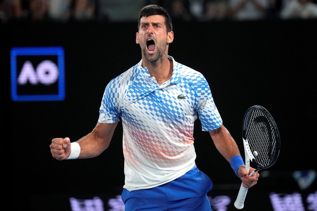 Novak Djokovič postoupil na Australian Open do semifinále přes Andreje Rubljova