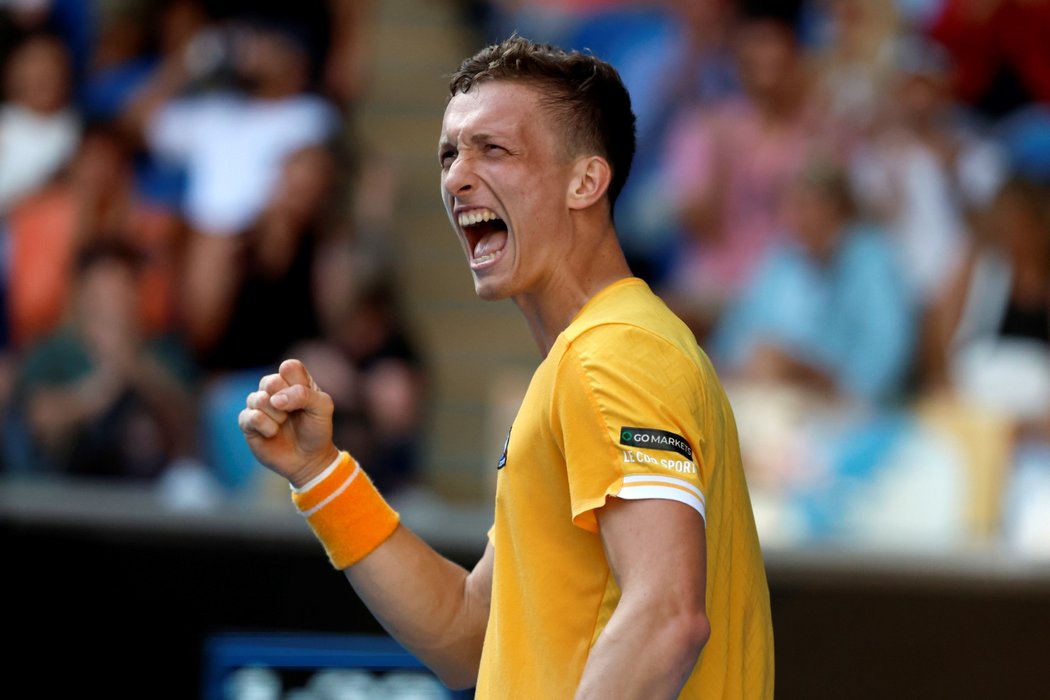 Jiří Lehečka slaví postup do čtvrtfinále Australian Open!