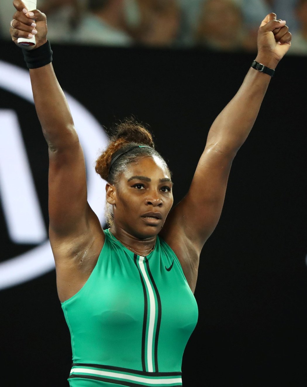 Serena Williamsová slaví, v Melbourne si zahraje čtvrtinále