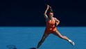 Karolína Muchová během osmifinále Australian Open proti Coco Gauffové