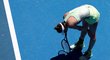 Elina Svitolinová se v úvodu osmifinále Australian Open zranila, zápas proti Lindě Noskové trval jen tři gamy
