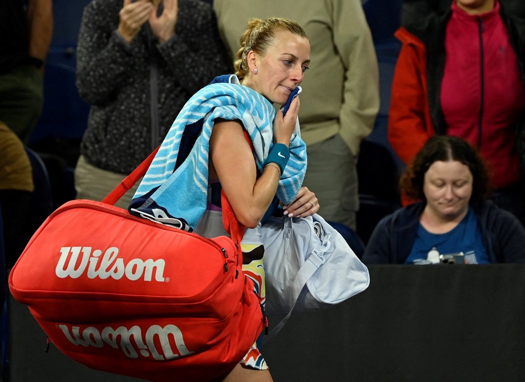 Petra Kvitová končí na Australian Open už ve druhém kole, nestačila na Anhelinu Kalininovou z Ukrajiny