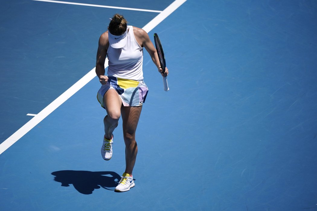 Simona Halepová je na Australian Open ve čtvrtfinále