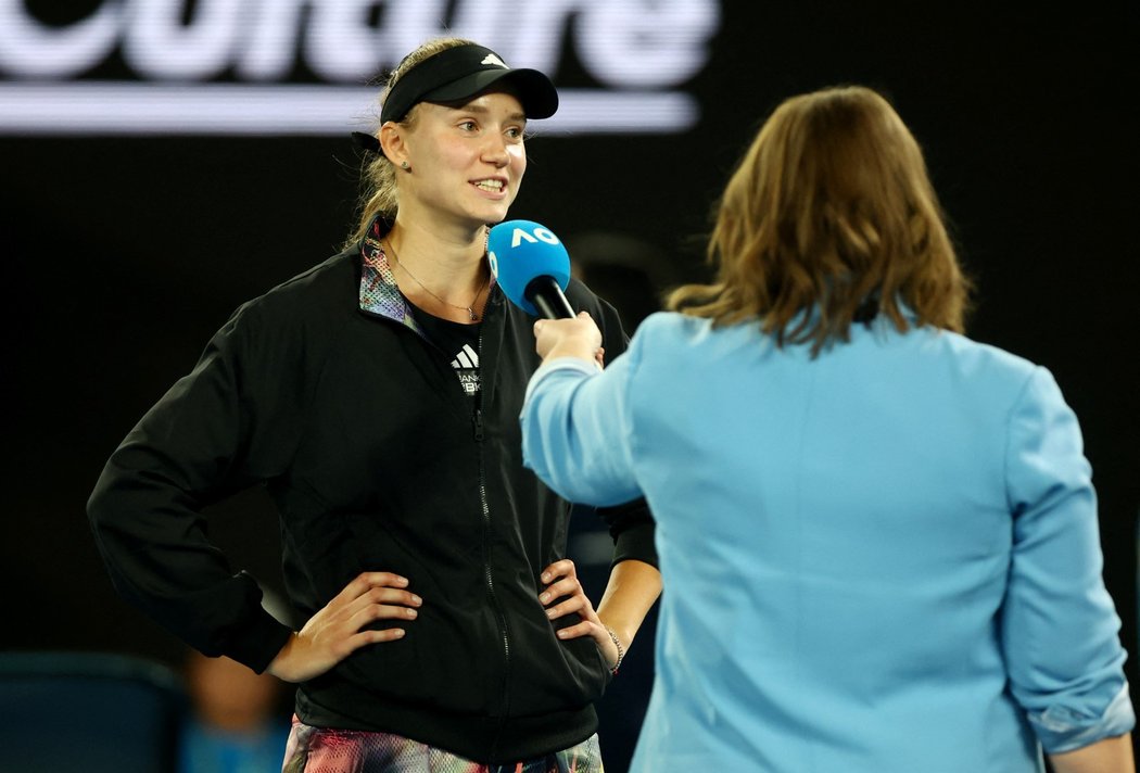 Jelena Rybakinová si zahraje finále Australian Open