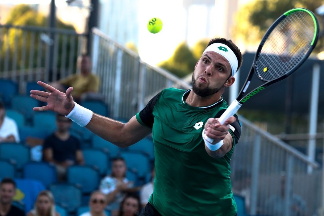 Jiří Veselý hraje na Australian Open