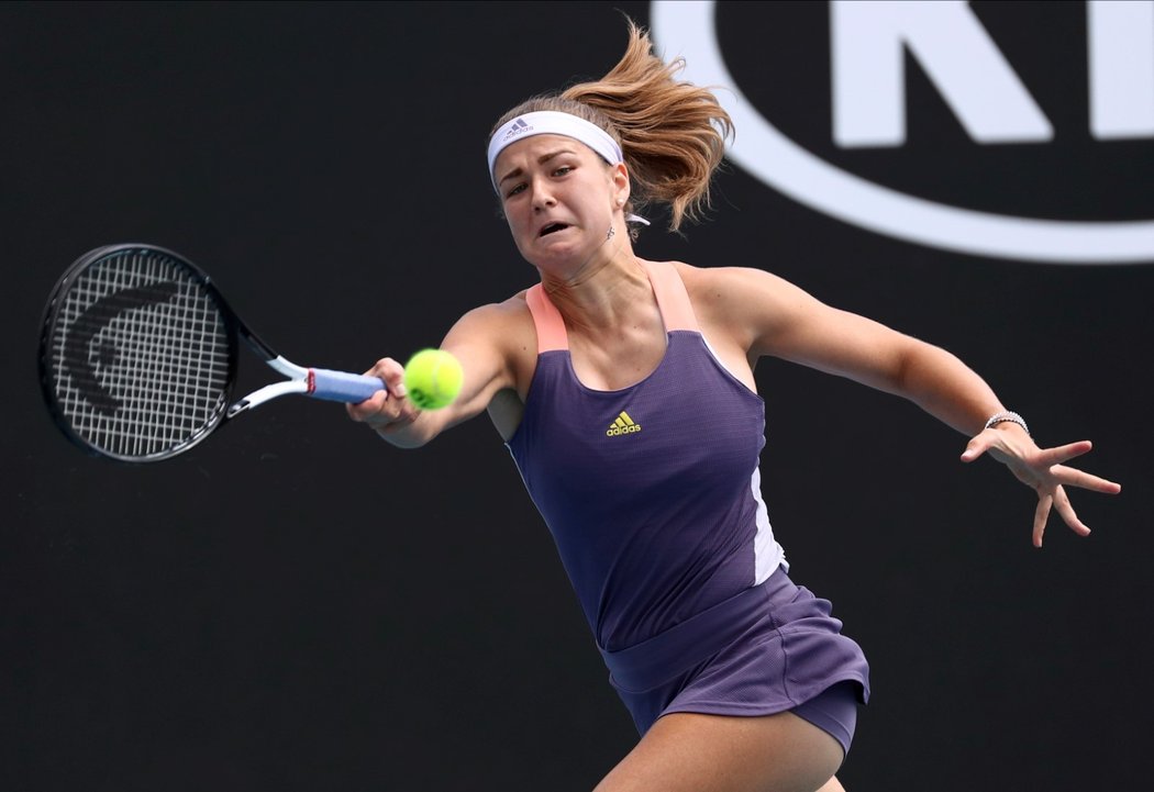 Karolína Muchová vypadla ve druhém kole Australian Open, nestačila na Američanku Bellisovou