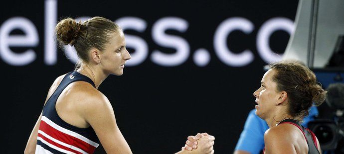 Karolína Plíšková zdolala v osmifinále Australian Open Barboru Strýcovou ve třech setech