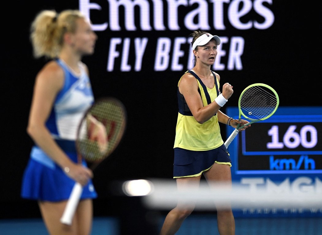 Barbora Krejčíková a Kateřina Siniaková zvládly finále na Australian Open a získaly další grandslamový titul