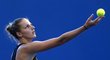 Kristýna Plíšková v zápase druhého kola Australian Open proti Monice Puigové