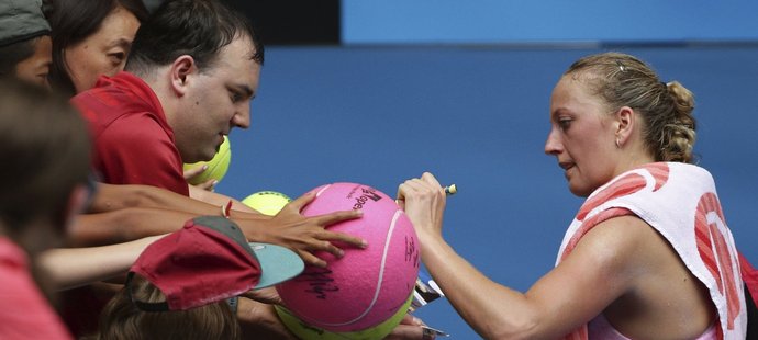 Kvitová chce na Australian Open postoupit dál