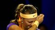 Pot a slzy. Petra Kvitová se s Australian Open rozloučila už ve druhém kole