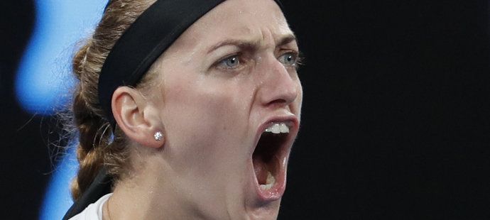 Petra Kvitová porazila na Australian Open Švýcarku Belindu Bencicovou a postoupila do osmifinále