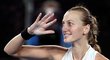 Česká tenistka Petra Kvitová po výhře v semifinále Australian Open