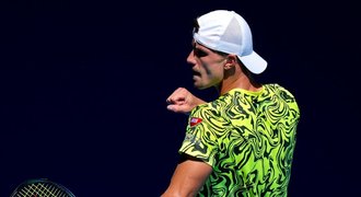 Loučení kulturisty. Populární Maďar na Australian Open vystřihl úder týdne