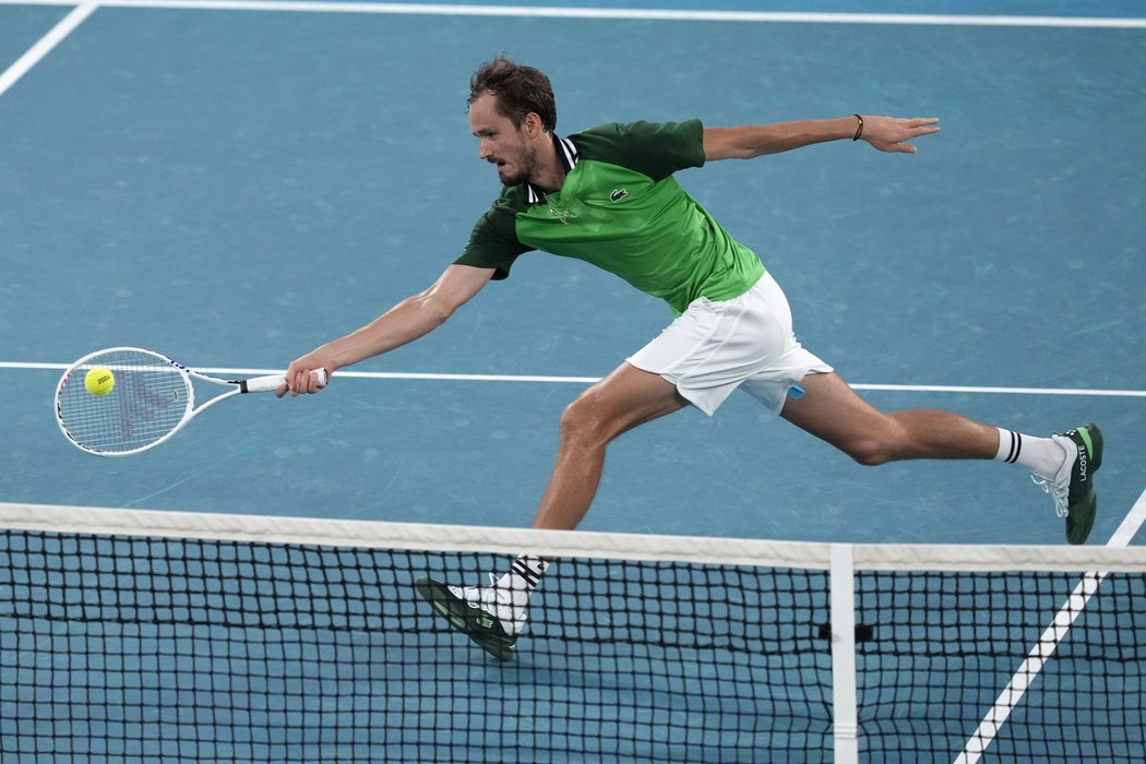Daniil Medveděv ve finále Australian Open