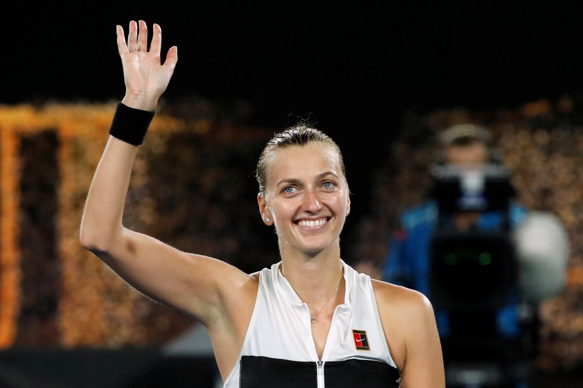 Petra Kvitová postoupila do finále Australian Open! Druhý set semifinále proti Danielle Collinsové ovládla kanárem