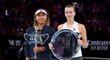 Nejlepší tenistky letošního Australian Open: vlevo vítězná Naomi Ósakaová, vpravo poražená finalistka Petra Kvitová