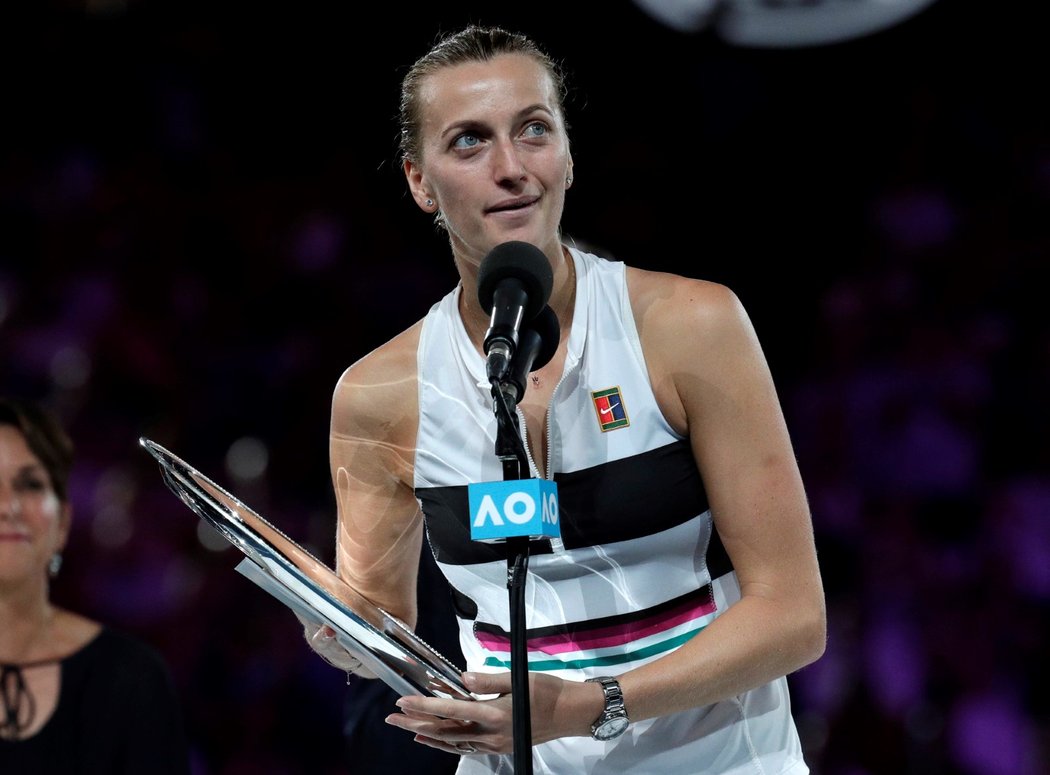 Jen dva roky po přepadení se Petra Kvitová dokázala probojovat do finále Australian Open