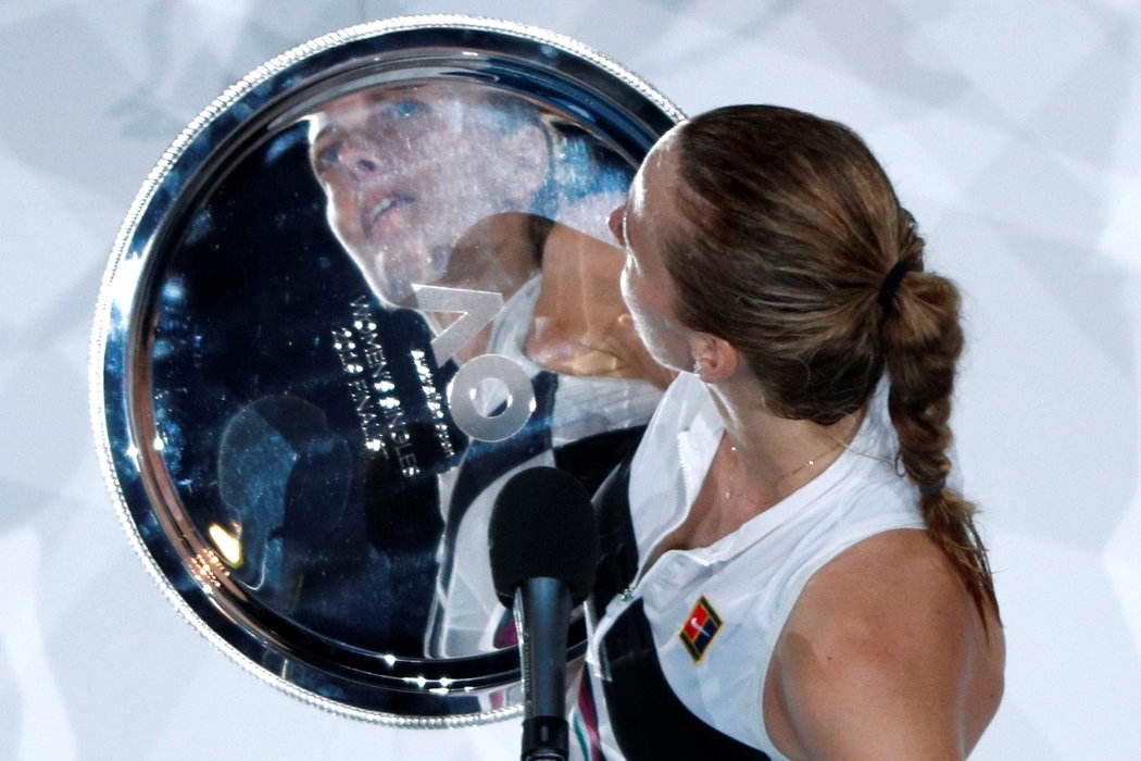 Petra Kvitová byla blízko zisku třetího grandslamu v kariéře, ve finále Australian Open ale nestačila na Japonku Ósakaovou