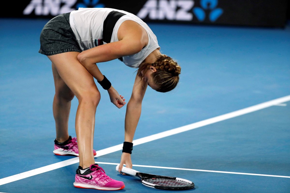 Česká tenistka Petra Kvitová prohrála ve finále Australian Open s Naomi Ósakaovou 6:7, 7:5 a 4:6