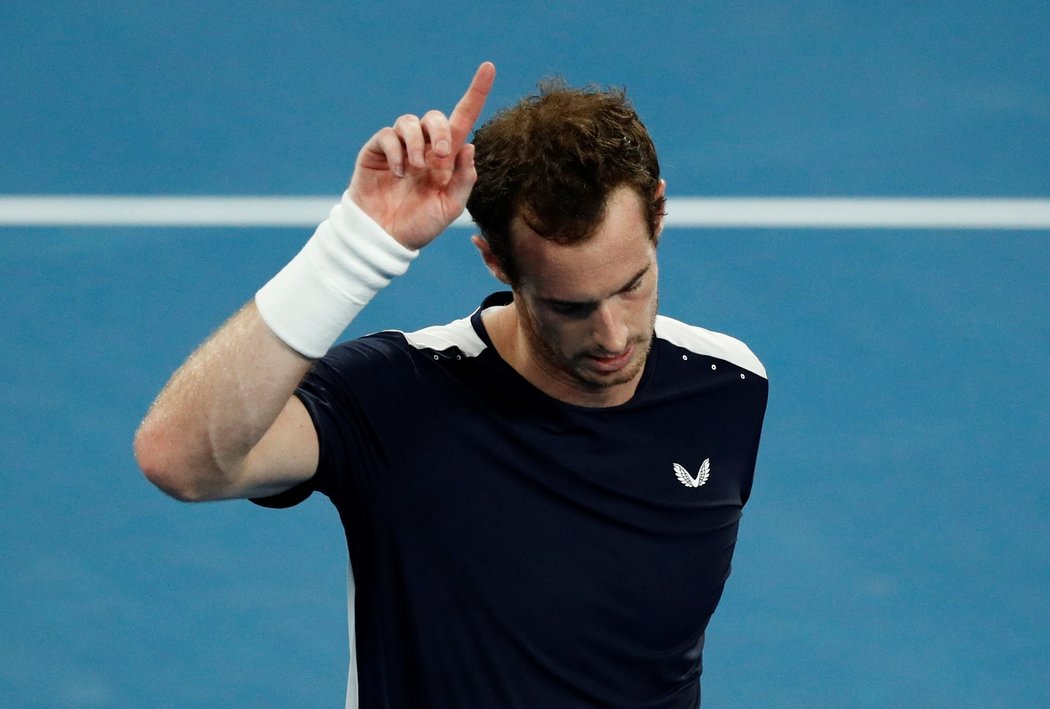 Andy Murray bojoval ze všech sil, ale 1. kolo na tenisovém Australian Open nezvládl a na turnaji skončil