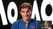 Roger Federer na videu přeje Andy Murraymu při jeho loučení s Australian Open