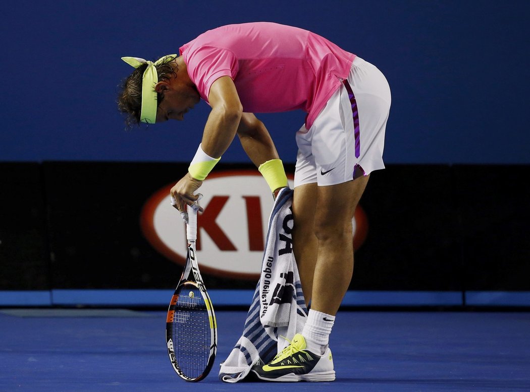 Favorizovaného Nadala stál postup ze druhého kola Australian Open spousty sil