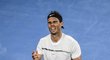 Španělský tenista Rafael Nadal se raduje z postupu do finále Australian Open