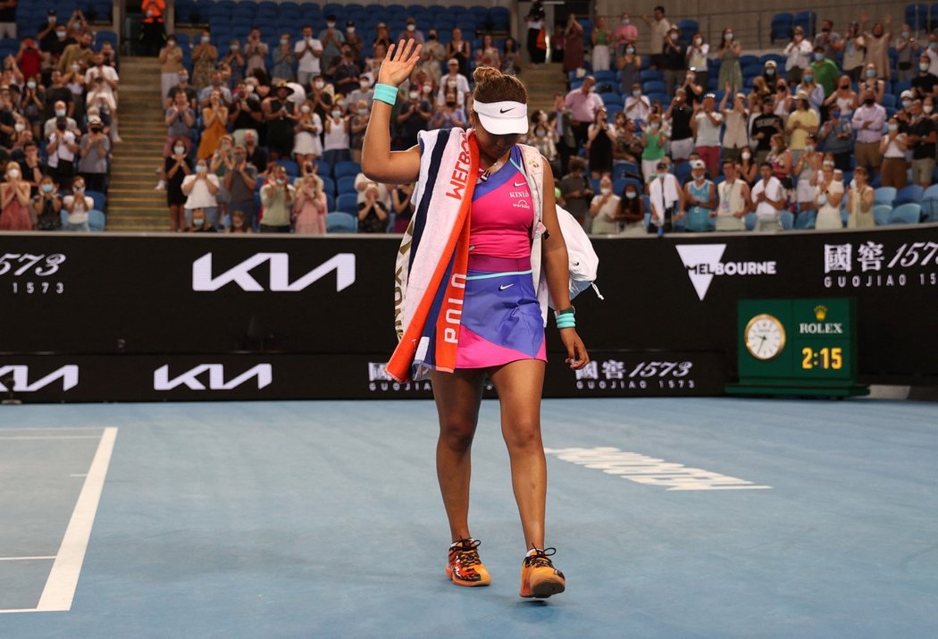 Naomi Ósakaová titul na Australian Open neobhájila